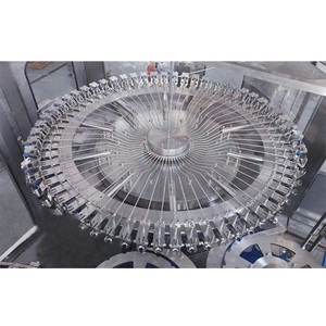 New điện 10500kg gỗ tự động Chai PET 380V 50Hz 3 giai đoạn có ga uống điền Máy Trường hợp bao bì 1 năm bảo hành - Product Image 1