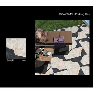 กระเบื้องปูพื้นกลางแจ้งทนทานต่อสภาพอากาศ ขนาด 40x40 ซม. 400x400 มม. 16x16 นิ้ว ผิวด้าน เซรามิก สำหรับพื้นที่เปิดโล่ง - Product Image 1