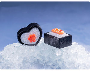 Mini-sushi simulé en gros pour maison de poupée, décorations alimentaires, <span class=keywords><strong>cuisine</strong></span> japonaise, accessoires miniatures - Product Image 6