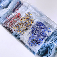 Yantuo Usine En Gros SS10 AA Flatback Strass Cristal Enveloppe Emballage ou Sac En Plastique Emballage 2 Sac Sans Plomb