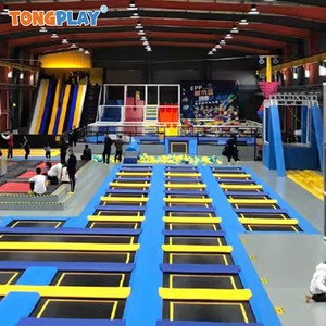 Trampoline de terrain de basket personnalisé pour adultes et enfants installations de divertissement enfants <span class=keywords><strong>château</strong></span> coquin aire de jeux - Product Image 3