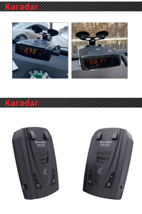 Karadar Pro960 Détecteur de radar Signature avec GPS Caméra fixe Détecteur antiradar à 360 degrés Alerte vocale humaine russe pour voiture - Product Image 5