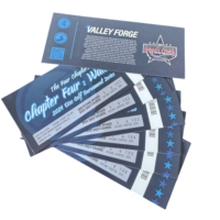 Micro Texte Fluorescent Invisible Anti Contrefaçon Encre Papier Thermique QR Code Billets pour Événement Imprimer par Imprimante