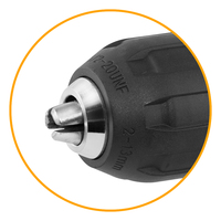 Perceuse à percussion WORKSITE 20V, ensemble de perceuse électrique 70 pièces avec outils à main, embouts de tournevis, batterie, perceuse sans fil, outils électriques