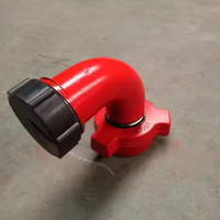 API 16A Standard 90 ° Coude Fig 1502 Coude Marteau Union Connexion d'extrémité