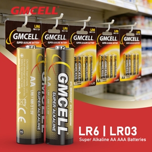 Pilas Alcalinas AA LR6 AM3 de 1.5V No Recargables al por Mayor, Pilas Primarias para Juguetes y Controles Remotos - Product Image 1