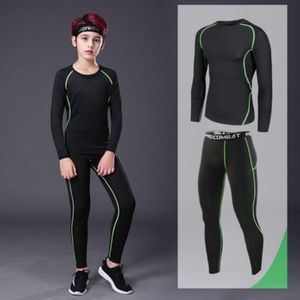 Conjunto Deportivo para Niños 2026, Ropa Deportiva Térmica de Secado Rápido para Bebés, Camisetas y Tops de Fútbol, Ropa de Compresión para Niños - Product Image 1