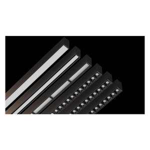 <span class=keywords><strong>Profil</strong></span>é en aluminium suspendu/monté rectangulaire pour bandes lumineuses à LED pour salle à manger <span class=keywords><strong>de</strong></span> bureau à domicile 33.4*73mm - Product Image 4