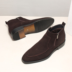 Botas de Trabajo de Cuero Genuino Amish Vintage de Lujo para Hombre, Impermeables, con Cordones, Construcción Goodyear Welted, Empeine de Cuero Resistente - Product Image 2