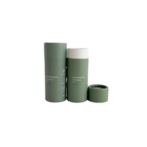 High-Grade Customized Eco-Friendly <b>Lip</b> <b>Balm</b> Paper Tube Handmade Makeup Cosmetics <b>Container</b> Factory Price for Deodorant Packaging - Product Image 1