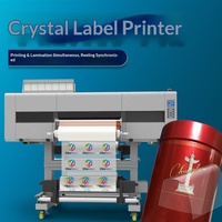 Imprimante d'étiquettes en cristal à encre UV, imprimante DTF grand format à séchage rapide LED