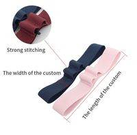 Attaches de câble élastiques de haute qualité Sangles à crochet et boucle flexibles Sangles de livre