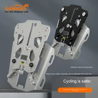 Top Case et Valise Latérale en Alliage d'Aluminium Compatibles avec R1200GS/R1250GS pour Rangement et Transport de Bagages sur Moto
