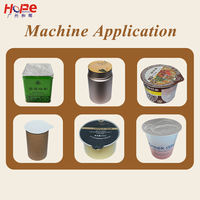 Machine à sceller automatique pour bouteilles en verre Nespresso Kcup Yaourt Tasse Feuille d'aluminium Machine à sceller les bouchons