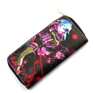 กระเป๋าสตางค์หนัง PU สไตล์ยาวลายอะนิเมะดาบศิลปะออนไลน์พร้อมซิป - Product Image 2