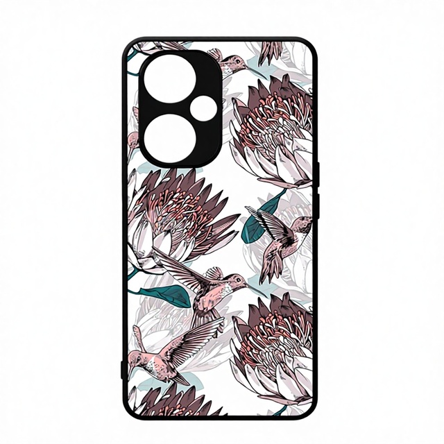 OnePlus Series 2D TPU & Aluminum Sublimation Blank Shockproof Waterproof Sports Design Phone Case for OnePlus Nord N200 5G
