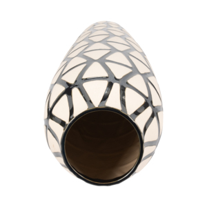 Vaso in Ceramica Contemporaneo, Elegante Vaso per Fiori per Soggiorno, Camera da Letto, Ufficio - Product Image 5