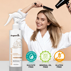 <span class=keywords><strong>Spray</strong></span> protecteur thermique soyeux tout-en-un à la biotine pour <span class=keywords><strong>cheveux</strong></span> brillants, réparateur, protecteur et nourrissant avec bouclier UV – Fabrication OEM - Product Image 1