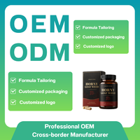 Capsules d'Herbe de Chèvre Cornée (Horny Goat Weed) en Marque Blanche OEM pour la Santé Masculine et la Promotion de la Santé Globale