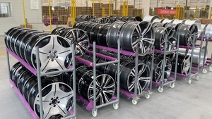 Cerchi WENQI per Fuoristrada 4x4, 16-18 Pollici, Offset 0, 6x139.7, 6 Fori, Nero Opaco/Bronzo/Rosso, Forgiati, Nuovi per Auto Passeggeri - Product Image 6