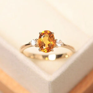 Anillos de Compromiso y Boda de Plata 925 con Baño de Rodio y Piedra Solar, Joyería de Piedras Preciosas para Fiestas, Venta Directa de Fábrica - Product Image 4