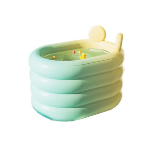 Factory Portable Foldable Baby Kid Bathtub Soaking Bath Tub Travel Tub for 0-12T Bathing Seat