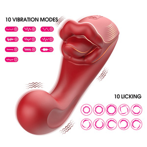 Vibrador para lamer la lengua, Juguetes sexuales para mujeres, succión de clítoris, pezón, Oral estimulador de vacío, masajeador para mujeres, productos para adultos - Product Image 6