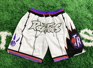 Pantaloncini da Basket Vintage Sportivi <span class=keywords><strong>Old</strong></span> School Streetwear in Poliestere con Logo Personalizzato OEM, Stile College, con Tasche con Cerniera per Uomo - Product Image 4