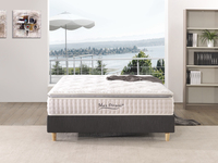 Matelas à ressorts ensachés bon marché, compressé et emballé en boîte, fabriqué en usine à Foshan, 20 ans d'expérience