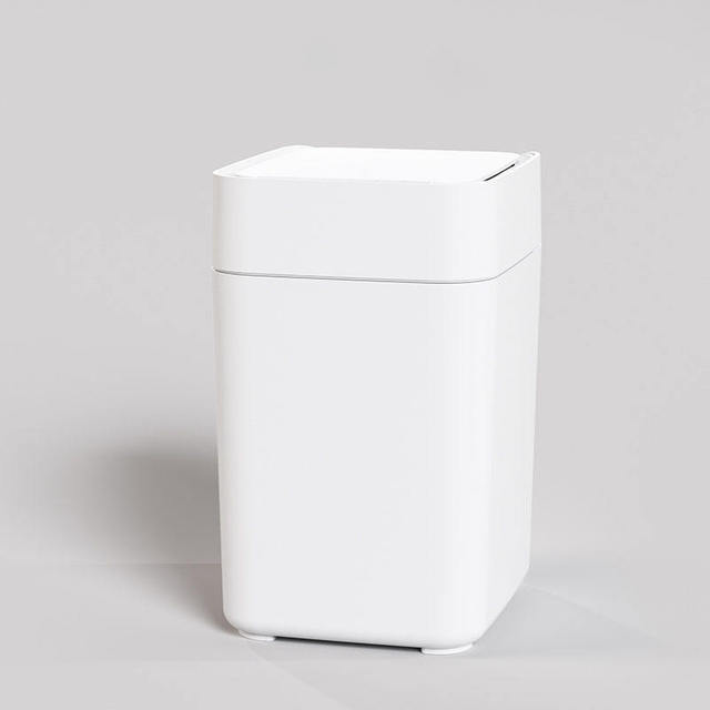 17L ABS  Automatic Household Electric Sensor Smart Indoor Rectangular Waste Bin self-sealing, trash bag changing, touch free