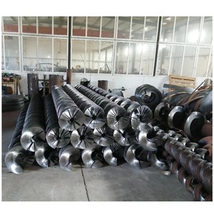 Fabrika ve hasat kullanımı için <span class=keywords><strong>Spiral</strong></span> bıçak karbon çelik ile Guangxing ayarlanabilir hız paslanmaz çelik vidalı konveyör - Product Image 4