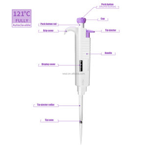Micropipettes monocanal de laboratoire MicroPette Plus 0,1 µ<span class=keywords><strong>l</strong></span>-10 ml, volume variable réglable, entièrement autoclavable - Product Image 5
