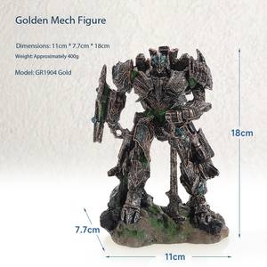 Trang trí cảnh quan sáng tạo đồ trang trí nhựa thiết lập bể cá cảnh quan Robot vật nuôi trang trí phụ kiện - Product Image 6