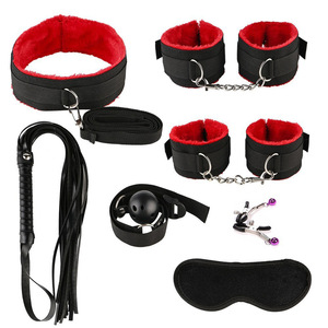 SM Alternative Stimulation étanche pour adultes <span class=keywords><strong>Bondage</strong></span> et retenue Jouets sexuels pour couples Ensemble de 7 pièces axé sur la femme - Product Image 1