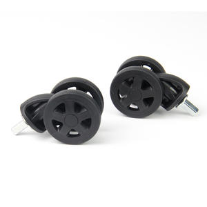 Maleta maquillaje nylon ruedas roue de remplacement pour <span class=keywords><strong>DELSEY</strong></span> <span class=keywords><strong>valise</strong></span> de voyage 4 roues - Product Image 4