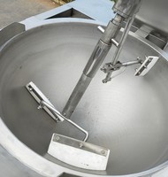 Multi utilisé maison restaurant hôtel Spin sauce sauté mélangeur de cuisson pot planétaire autocuiseur en aluminium