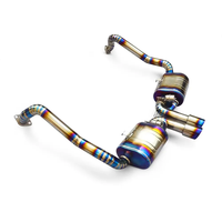 Sistema de Escape Catback Valvetronic de Aleación de Titanio para Porsche 718 2.0T 2.5T 2017-2023, Silenciador de Alto Rendimiento, Ajuste Perfecto 1:1
