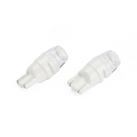 Lampes LED RCJ super lumineuses pour l'intérieur de voiture, T10 1206 3014Chips 800LM 12-24V, métal céramique, clignotants automatiques