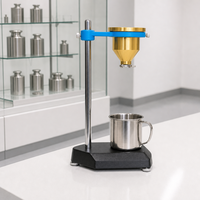 Viscosimètre Ford Cup, godet de mesure de la viscosité de la peinture, testeur de viscosité, appareil de mesure de la viscosité pour l'encre et le laboratoire
