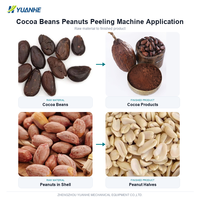Machine à décortiquer les fèves de cacao, capacité 300 kg, décortiqueuse, éplucheuse, machine à écaler les fèves de cacao