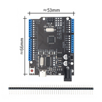 Placa de Desarrollo CHY MEGA328P para R3, Chip CH340 Original, 16Mhz, USB Tipo-C, 5V, C144
