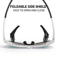 Lunettes de soleil sportives TR90 polarisées à faible MOQ, marque privée, pour cyclisme et baseball