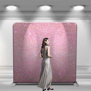 حامل خلفية ألومنيوم 8 أقدام ، حامل شخصي مزدوج الجانب ، لتغطية حفلات أعياد الميلاد وحفلات الزفاف مربعة الشكل - Product Image 1