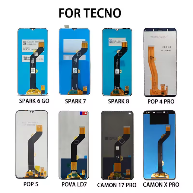 High Quality Lcd for Tecno Spark 7 10Pro Lcd Display Module Screen Replacement Parts for Mobile Phone Screen