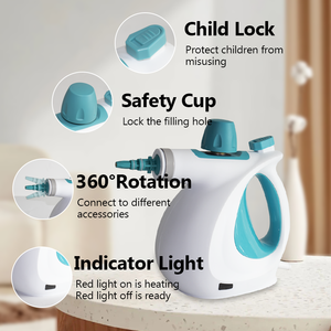 Limpiador a Vapor Portátil 2026, Vaporizador Presurizado para Uso Doméstico, Baño, Tapicería, Sofá, Piso, Azulejos, Auto - Product Image 2