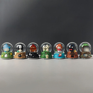 Encounter Sfera di Cristallo di Nicchia di Alta Gamma, Artigianato in Resina a Tema Fiabesco, Ornamento Creativo e Divertente per Casa, Soggiorno e Scrivania, Oggetto Decorativo Luminoso - Product Image 1