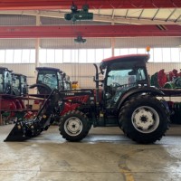 Traktor Pertanian Chalion 75HP 4WD, Traktor Pertanian 4X4 dengan Pencakar Cakram