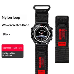 Correa de nailon trenzada para <span class=keywords><strong>Huawei</strong></span> GT6 GT5 Watch 4 Pro, banda deportiva tejida para exteriores, de fábrica OEM - Product Image 4