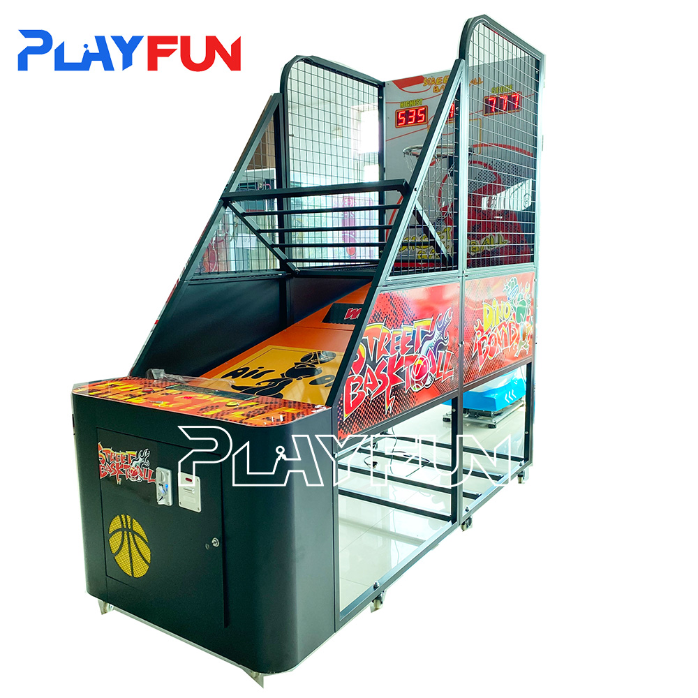 Indoor Amusement Basketball Shooting Game Machine Arcade Basketball Ticket Game Machine