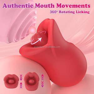 Wholesale Vibrator for Women French Kissing Patterns &amp; Vibrating Tongue Rose Vibrator <strong>Sex</strong> <strong>Toys</strong> Massager for Women Tongue - Product Image 5